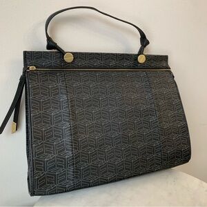 FOLEY and Corinna Shoulder Bag Black tote Purse